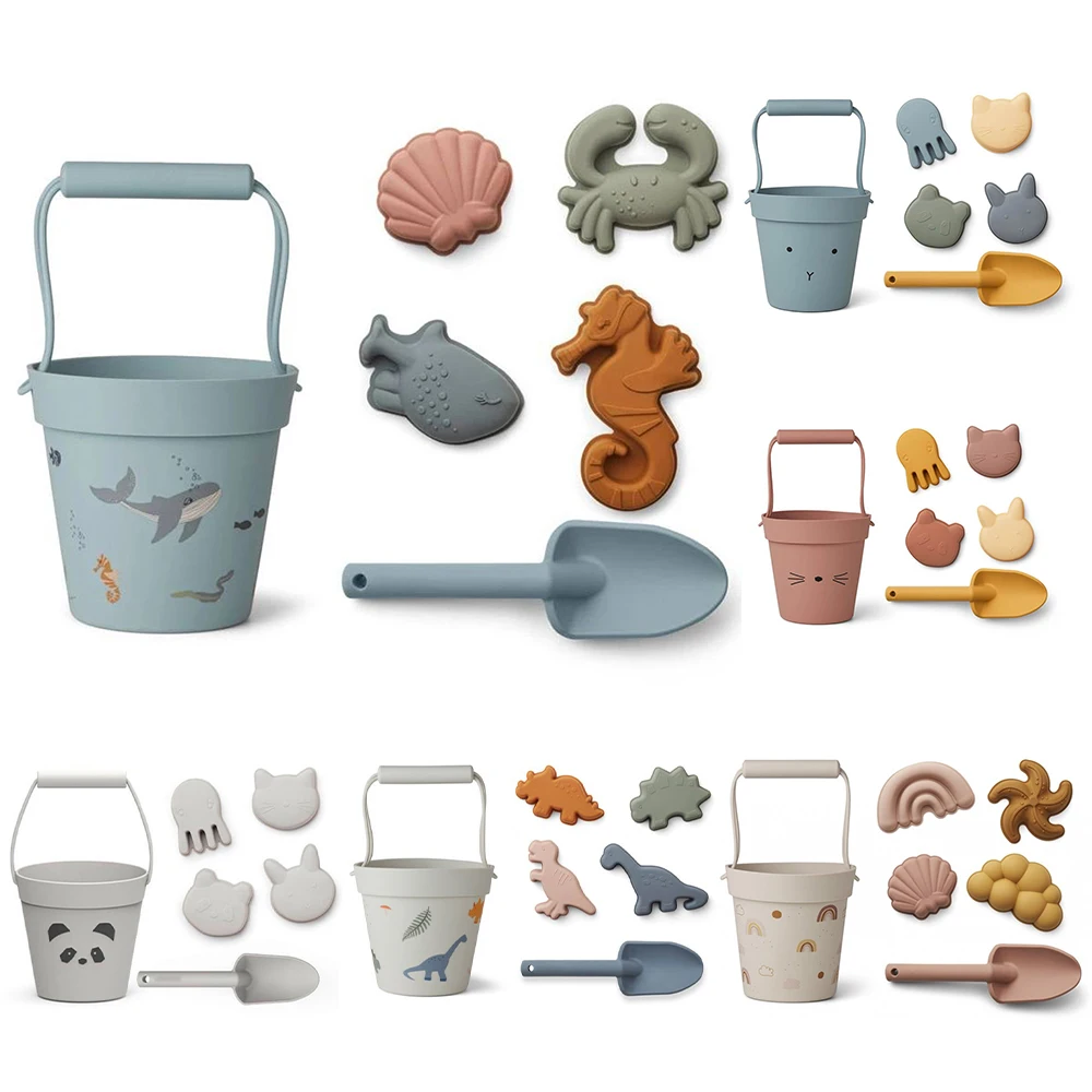 6PCS Silicone Beach Toys Set Summer Water Play Baby Toys Gift Mini Sand Digging Shovels Kits Outdoor Bucket Toy Set Sandbox
6PCS Silicone Beach Toys Set Summer Water Play Baby Toys Gift Mini Sand Digging Shovels Kits Outdoor Bucket Toy Set Sandbox