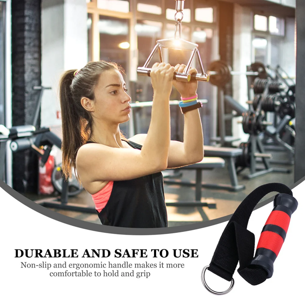 2Pcs Fitness Handles Home Resistance Band Cable Machine Attachment Workout Straps
2Pcs Fitness Handles Home Resistance Band Cable Machine Attachment Workout Straps