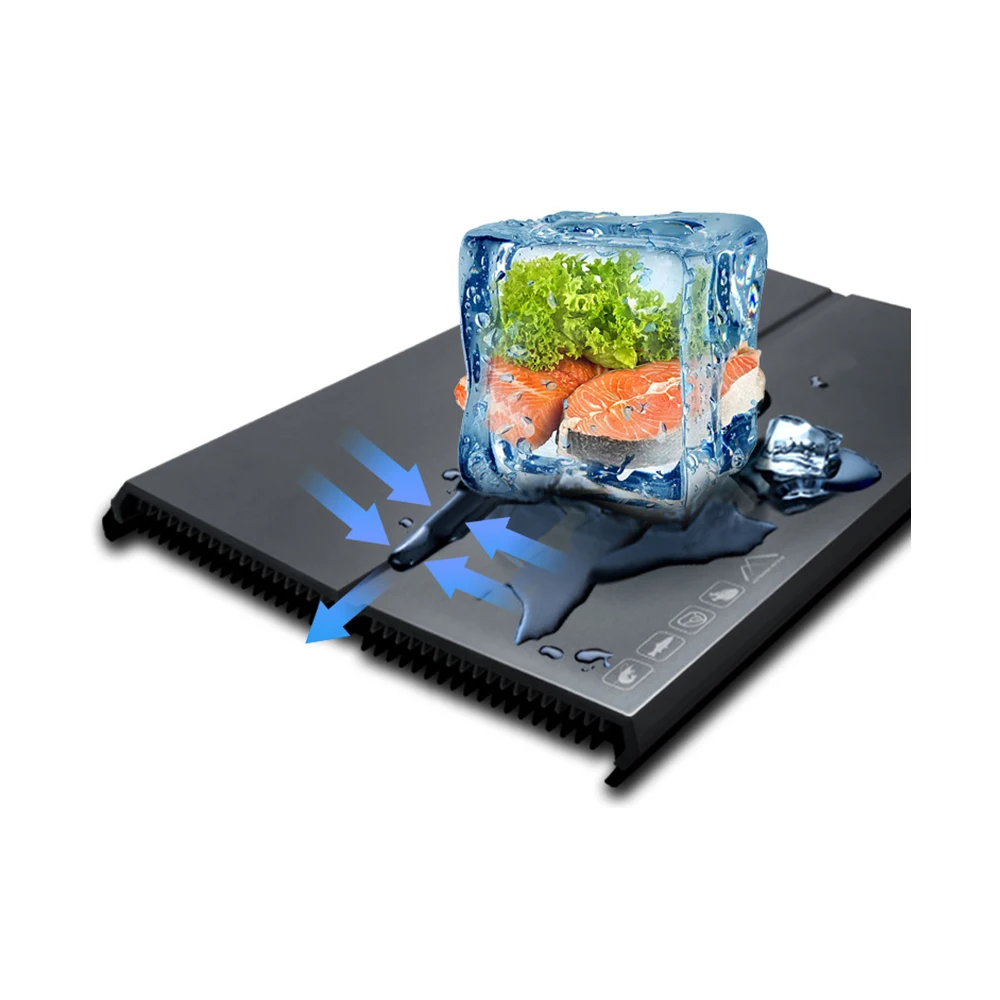 Quick Thaw tray Fast Defrosting Tray Thaw Frozen Food Meat Fruit Quick Defrosting Plate Board Defrost Kitchen Gadget Tool
Quick Thaw tray Fast Defrosting Tray Thaw Frozen Food Meat Fruit Quick Defrosting Plate Board Defrost Kitchen Gadget Tool