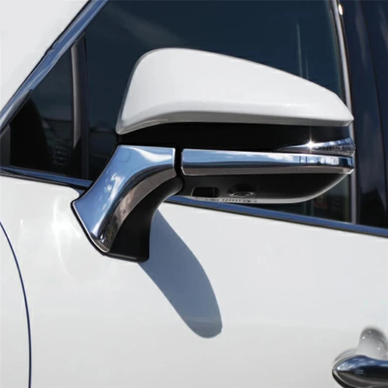 

Аксессуары для автомобиля RHD & LHD, наружные аксессуары, лента для зеркала заднего вида, защитная крышка, отделка ABS для Toyota Harrier Venza 2020 2021