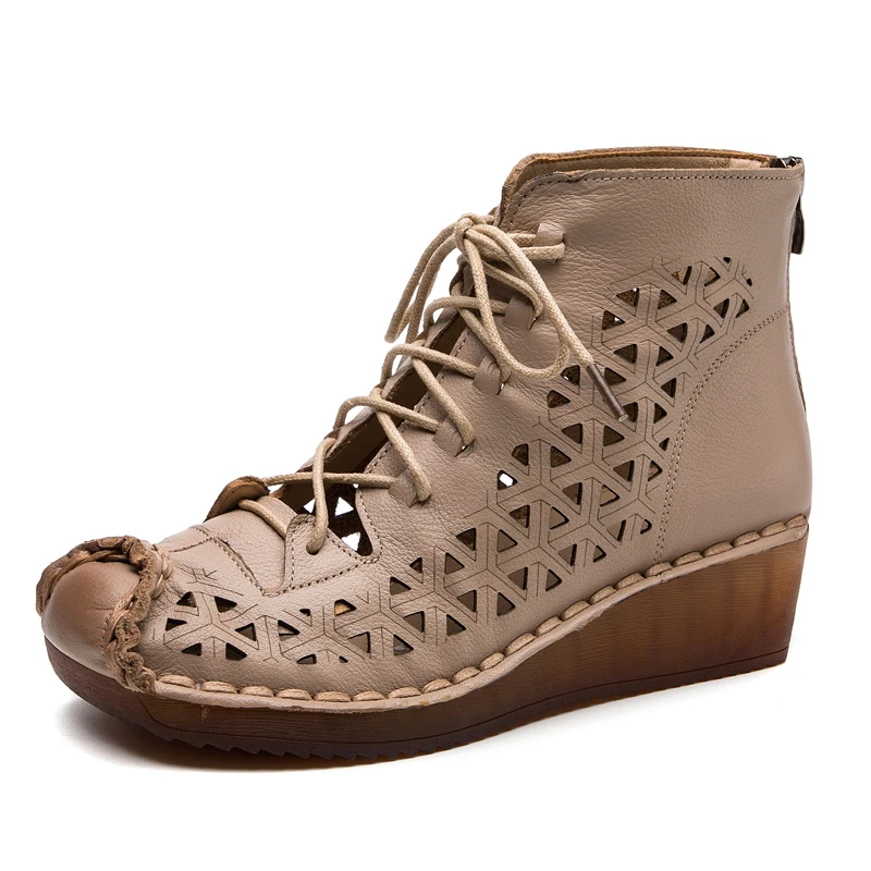 Сандалии TOACEK женские из натуральной кожи, босоножки на танкетке, ручная работа, в ретро стиле, летняя обувь
Сандалии TOACEK женские из натуральной кожи, босоножки на танкетке, ручная работа, в ретро стиле, летняя обувь