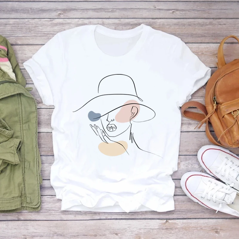 Harajuku Aesthetic Face Graphic Tee Shirt Women's Tshirt O-neck Short Sleeve Oversized T-shirt Streetwear Woman White Clothes 
Harajuku Aesthetic Face Graphic Tee Shirt Women's Tshirt O-neck Short Sleeve Oversized T-shirt Streetwear Woman White Clothes