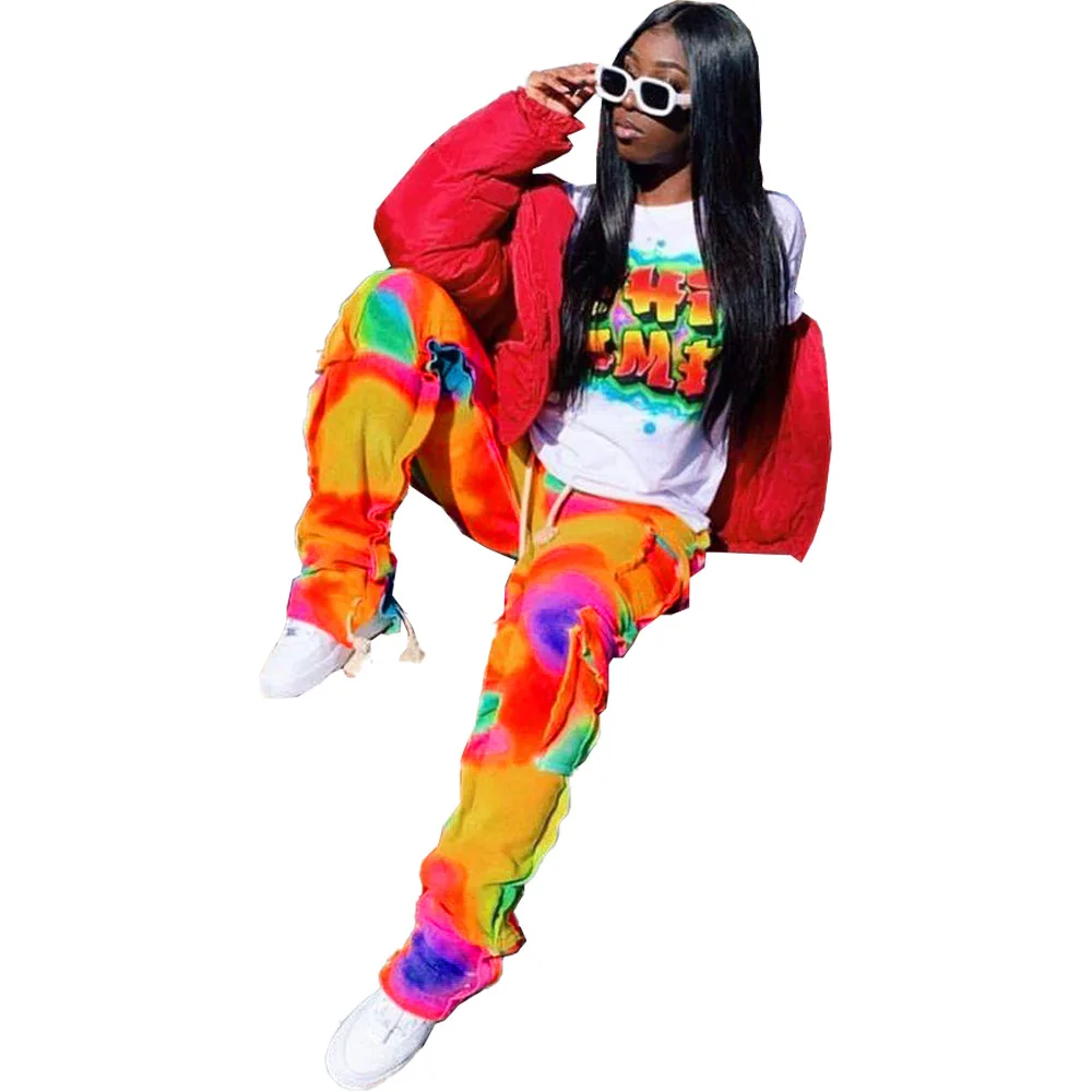 2021 European American Women's Clothing Wholesale Fashion Printed Multi-pocket Pants Overalls High Street Cool Girl Long Pants
2021 European American Women's Clothing Wholesale Fashion Printed Multi-pocket Pants Overalls High Street Cool Girl Long Pants