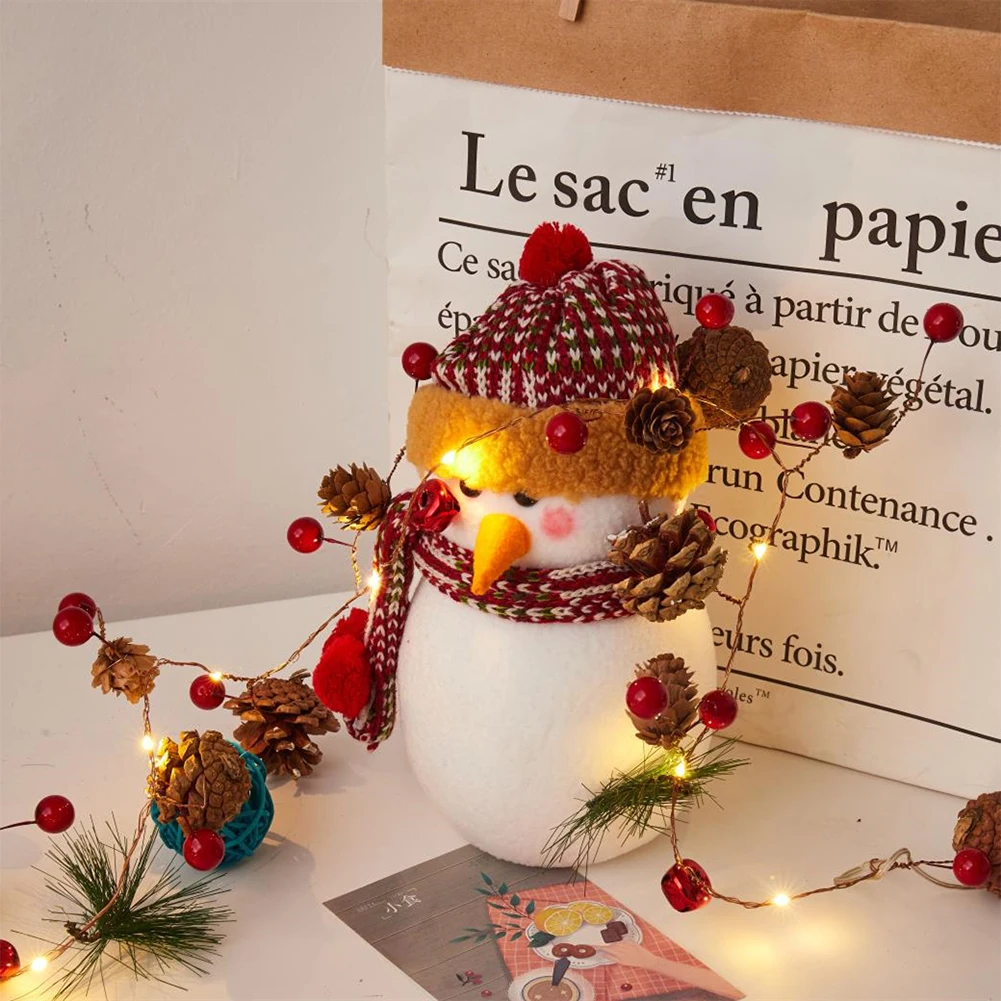 2021 Christmas Pine Cone String Lights DIY Indoor Outdoor Family Room Garden Atmosphere Decorative Lights
2021 Christmas Pine Cone String Lights DIY Indoor Outdoor Family Room Garden Atmosphere Decorative Lights