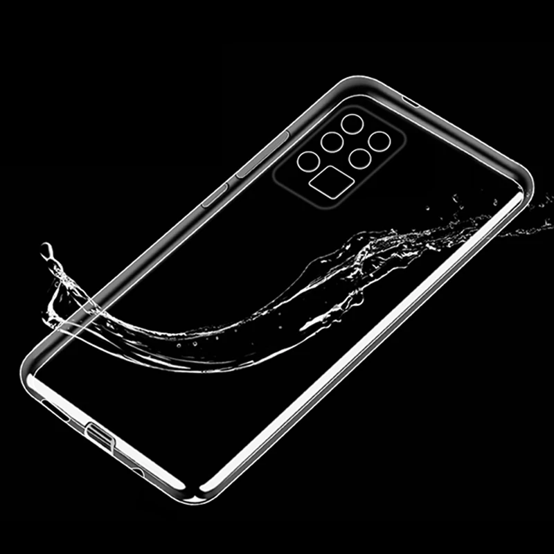 

Soft Black TPU Case For Oukitel C21 Back Cover Dirt-resistant Transparent Phone Case For Oukitel C21 C 21 Silicon Caso Etui Capa
