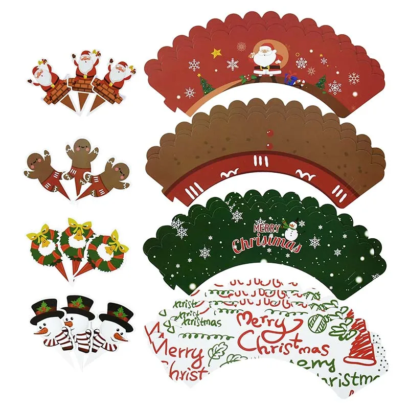 24 шт., рождественские украшения для кексов
24 шт., рождественские украшения для кексов