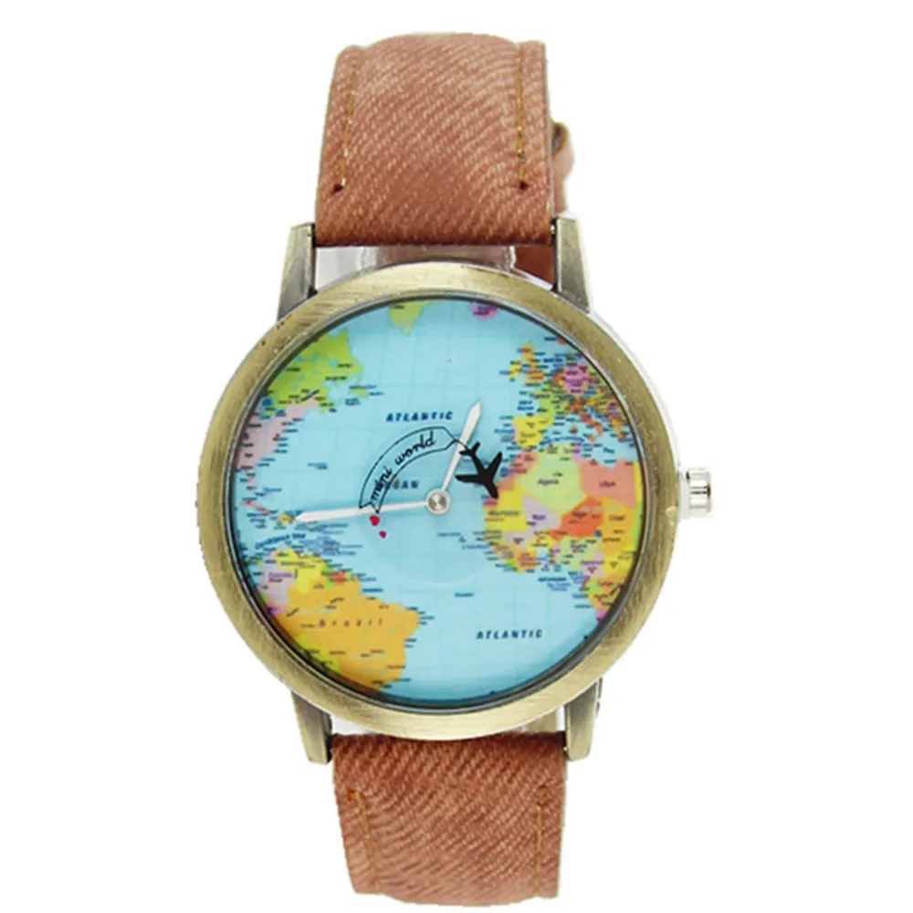 Unisex quartz watch global travel map denim watch unique dial design 2021 new style student popular ladies watch U*
Unisex quartz watch global travel map denim watch unique dial design 2021 new style student popular ladies watch U*