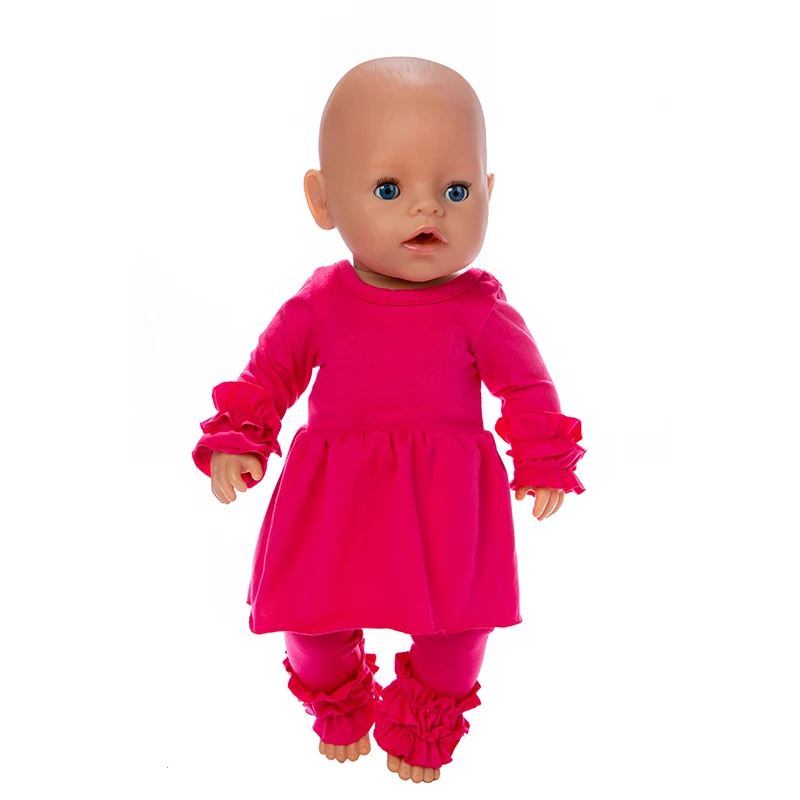 Baby New Born Fit 17 inch 43cm Doll Clothes Accessories New Meired Suit For Baby Birthday Gift
Baby New Born Fit 17 inch 43cm Doll Clothes Accessories New Meired Suit For Baby Birthday Gift