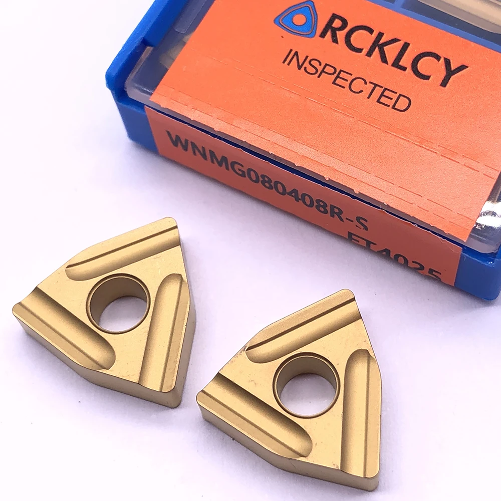 10pcs RCKLCY WNMG080408 R-S FT4025 Carbide Insert Turning Tool for steel Turning Milling Cutter CNC Cutting Tool Slot Cutting
10pcs RCKLCY WNMG080408 R-S FT4025 Carbide Insert Turning Tool for steel Turning Milling Cutter CNC Cutting Tool Slot Cutting