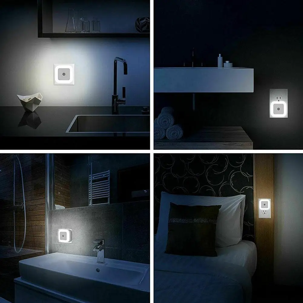 LED Night Light Sensor Lighting Mini EU US Plug in Saving For Children Low Room Living Kids Energy Bedroom Lighting Lights J6L7
LED Night Light Sensor Lighting Mini EU US Plug in Saving For Children Low Room Living Kids Energy Bedroom Lighting Lights J6L7