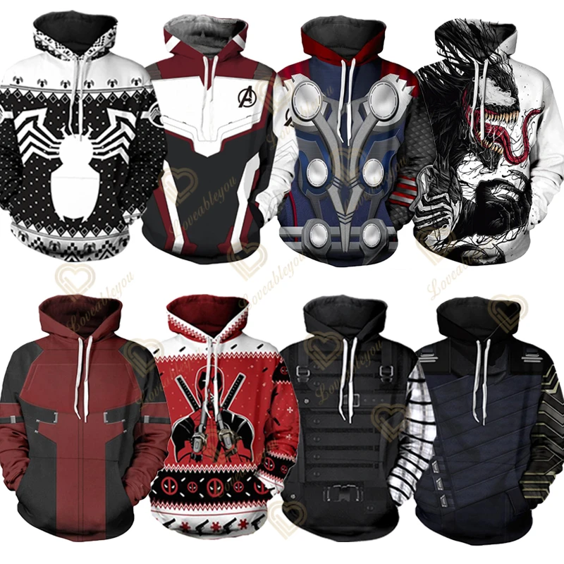 Movie Superhero Deadpool-2 Men Women Hoodie Casual Pullover Hoodies Sweatshirts Streetwear Jacket Hip Hop Anime hoodies
Movie Superhero Deadpool-2 Men Women Hoodie Casual Pullover Hoodies Sweatshirts Streetwear Jacket Hip Hop Anime hoodies