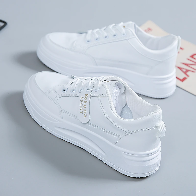 Ladies Platform Shoes Sneakers Women 2021 Fashion Casual Flat Little White Shoes Women's Vulcanized Shoes Zapatillas De Mujer
Ladies Platform Shoes Sneakers Women 2021 Fashion Casual Flat Little White Shoes Women's Vulcanized Shoes Zapatillas De Mujer