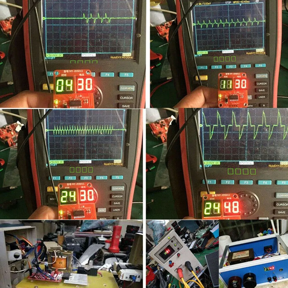 Spot Welder Time Control Board 100A Updating Current With Display Digital Soldering Tools 1*Spot Welding Machine Control Board
Spot Welder Time Control Board 100A Updating Current With Display Digital Soldering Tools 1*Spot Welding Machine Control Board