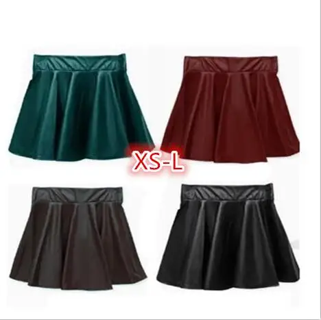 2021 4 Colors Sexy Women Slim PU Skirt High Waist Short Mini Skirt Pleated Party Faux Leather Skirts XS S M L
2021 4 Colors Sexy Women Slim PU Skirt High Waist Short Mini Skirt Pleated Party Faux Leather Skirts XS S M L