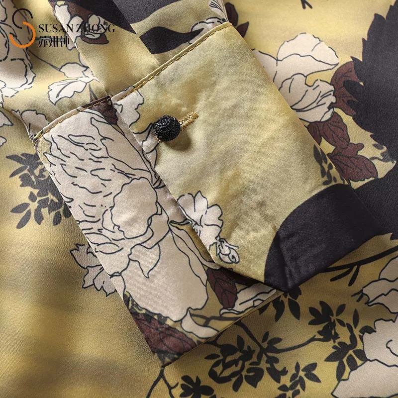 Women Shirts Female Blouse Ladies Top 2021 Spring New Elegant Romantic Loose Mid-Long Turn-Down Collar Lantern Floral Bird Retro
Women Shirts Female Blouse Ladies Top 2021 Spring New Elegant Romantic Loose Mid-Long Turn-Down Collar Lantern Floral Bird Retro
