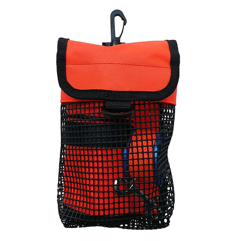 2Pcs Dive Reel & SMB Safety Marker Buoy Mesh Gear Bags Carrier Pouch & Clip Mesh Bags for Diving Swimming
2Pcs Dive Reel & SMB Safety Marker Buoy Mesh Gear Bags Carrier Pouch & Clip Mesh Bags for Diving Swimming