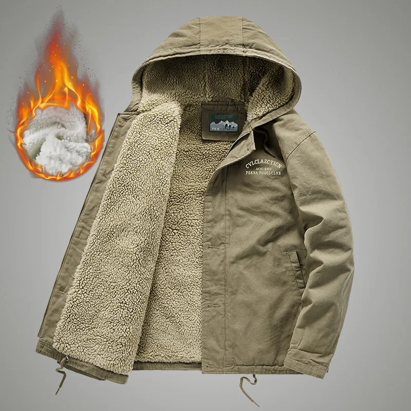New Mens Winter Jacket Coat Cotton Padded Hooded Long Sleeve Men Parka Coat Thicken Warm Outerwear Fleece Overcoat -40
New Mens Winter Jacket Coat Cotton Padded Hooded Long Sleeve Men Parka Coat Thicken Warm Outerwear Fleece Overcoat -40