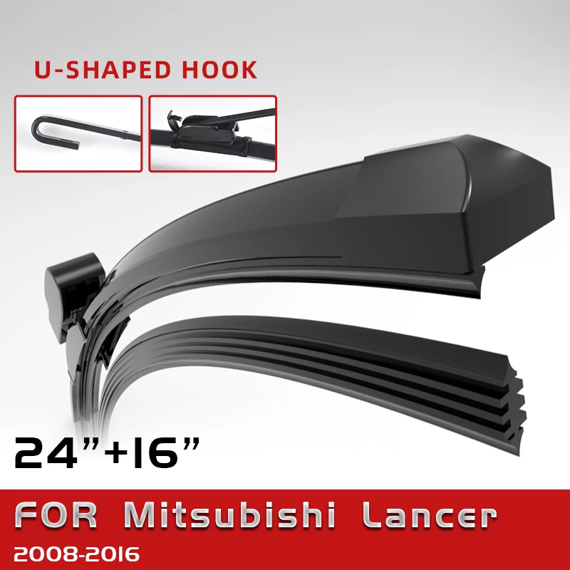 Двухсторонние резиновые щетки стеклоочистителя CELANOVA для Mitsubishi Lancer 2008-2016 24 дюйма + 16 дюймов
Двухсторонние резиновые щетки стеклоочистителя CELANOVA для Mitsubishi Lancer 2008-2016 24 дюйма + 16 дюймов