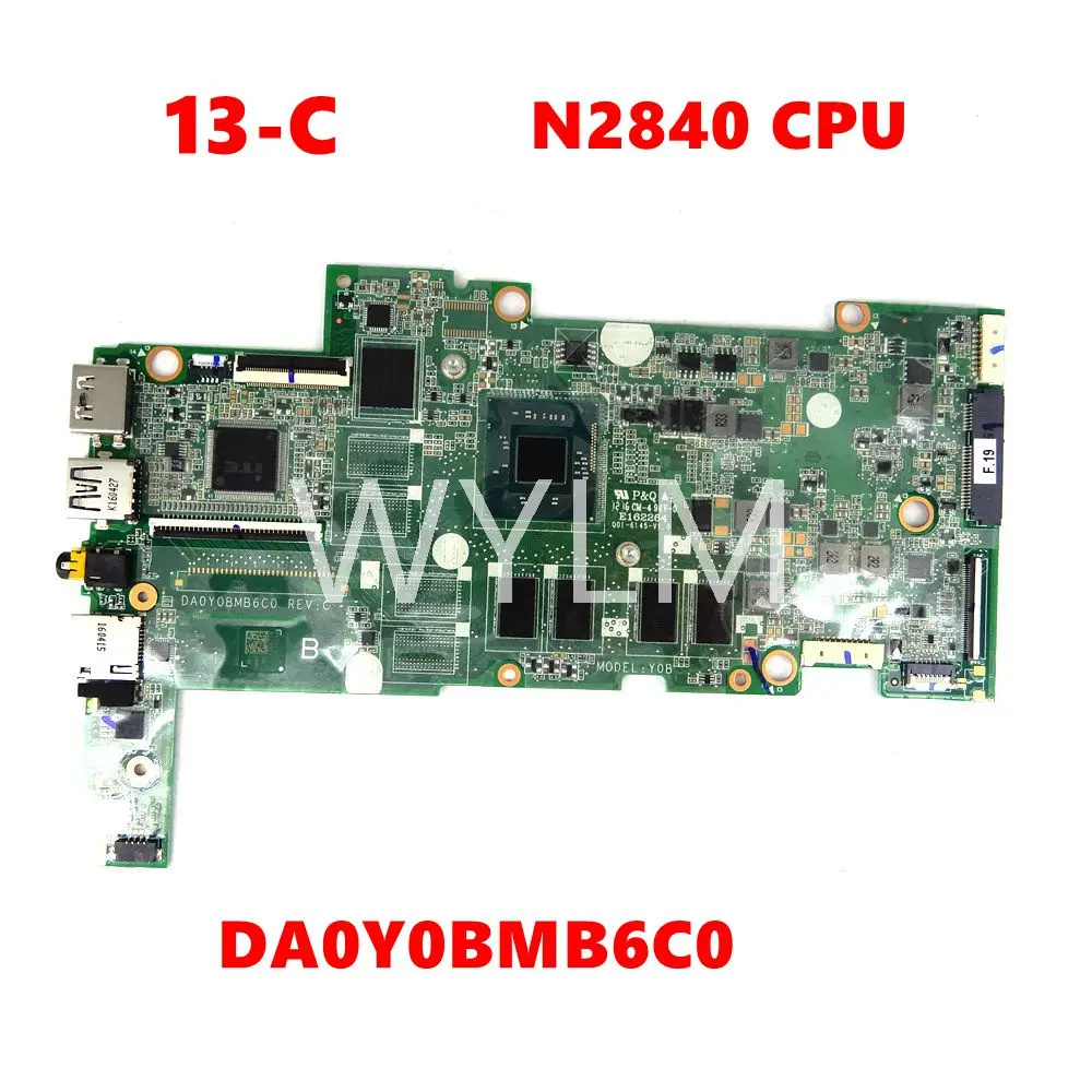 Материнская плата процессора DA0Y0BMB6C0 N2840 для HP Stream 13-C, протестированная Материнская плата ноутбука 100%
Материнская плата процессора DA0Y0BMB6C0 N2840 для HP Stream 13-C, протестированная Материнская плата ноутбука 100%