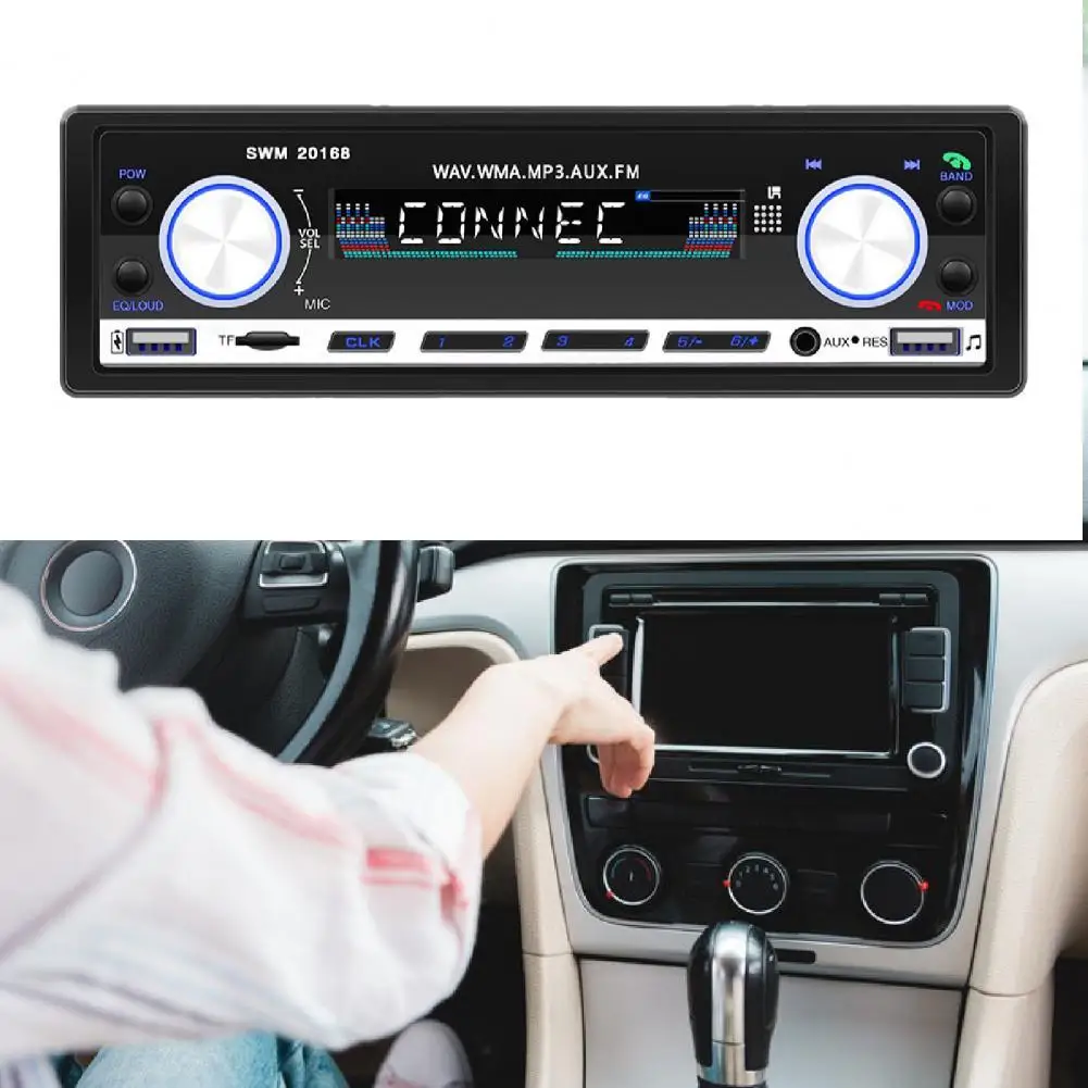 SWM-20168 Dual USB Multifunctional Bluetooth In-Car Hands Free MP3 Radio Player Bluetooth In-Car Hands Free MP3 Radio Player 
SWM-20168 Dual USB Multifunctional Bluetooth In-Car Hands Free MP3 Radio Player Bluetooth In-Car Hands Free MP3 Radio Player