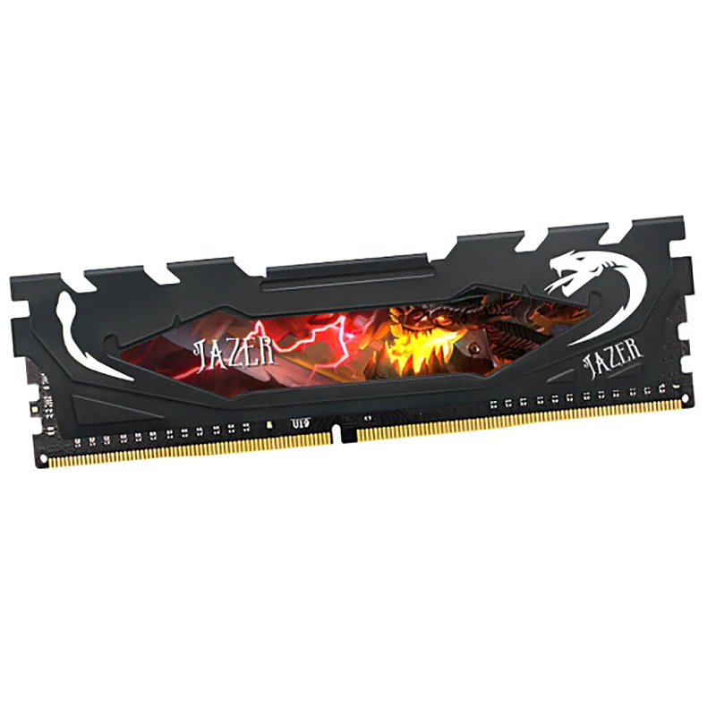 JAZER RAM DDR4 Ram Memory Desktop Computer Game Memory Strip with Heat Dissipation Vest
JAZER RAM DDR4 Ram Memory Desktop Computer Game Memory Strip with Heat Dissipation Vest