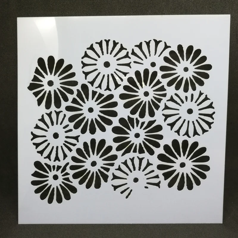 13*13 Chrysanthemum Layering Stencils graffiti hand copied board hollowed out diy photo album graphic spray painting tool
13*13 Chrysanthemum Layering Stencils graffiti hand copied board hollowed out diy photo album graphic spray painting tool