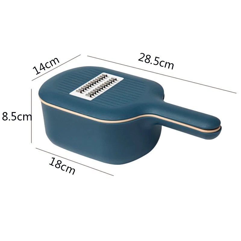 PP Stainless Steel Vegetable Cutter Slicer Peeler Storage Basket Grater Kitchen Tool for Potato Carrot Cheese
PP Stainless Steel Vegetable Cutter Slicer Peeler Storage Basket Grater Kitchen Tool for Potato Carrot Cheese
