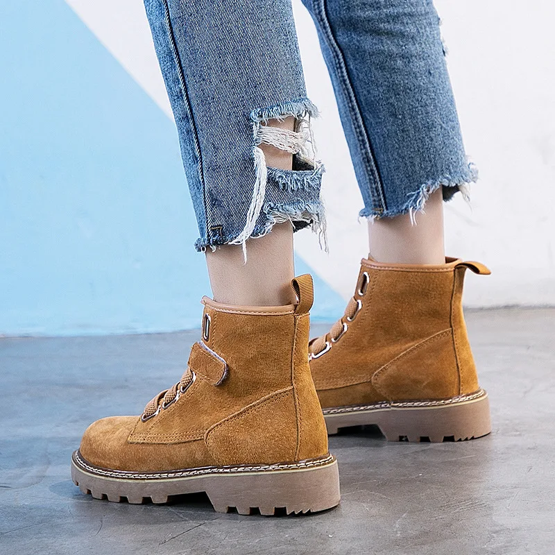 Girls botas mujer Casual Shoes Women Fashion Brand Genuine Leather Martin Boots Ladies footware Ankle Boots Female Black Shoes
Girls botas mujer Casual Shoes Women Fashion Brand Genuine Leather Martin Boots Ladies footware Ankle Boots Female Black Shoes