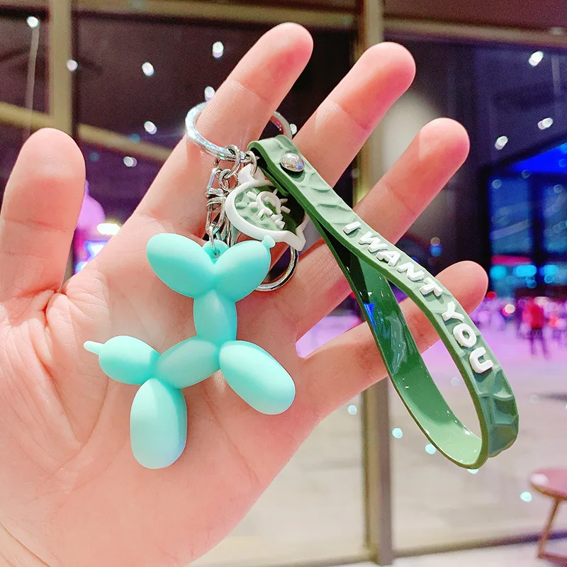 Cartoon Balloon Dog Keychain Fashion Bag Pendant Keychain Charms Creative Key Chain Accessories Cute Anime Keychain Car KeyChain
Cartoon Balloon Dog Keychain Fashion Bag Pendant Keychain Charms Creative Key Chain Accessories Cute Anime Keychain Car KeyChain