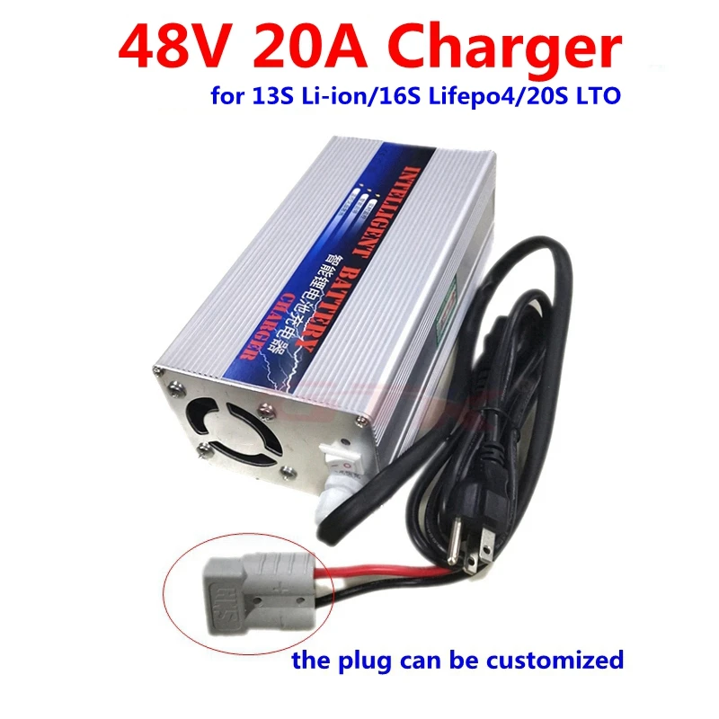 GTK smart 48v 20A литиевая батарея зарядное устройство для 13S 54 6 V li ion 20s 56v LTO 16s 8 lifepo4 |
