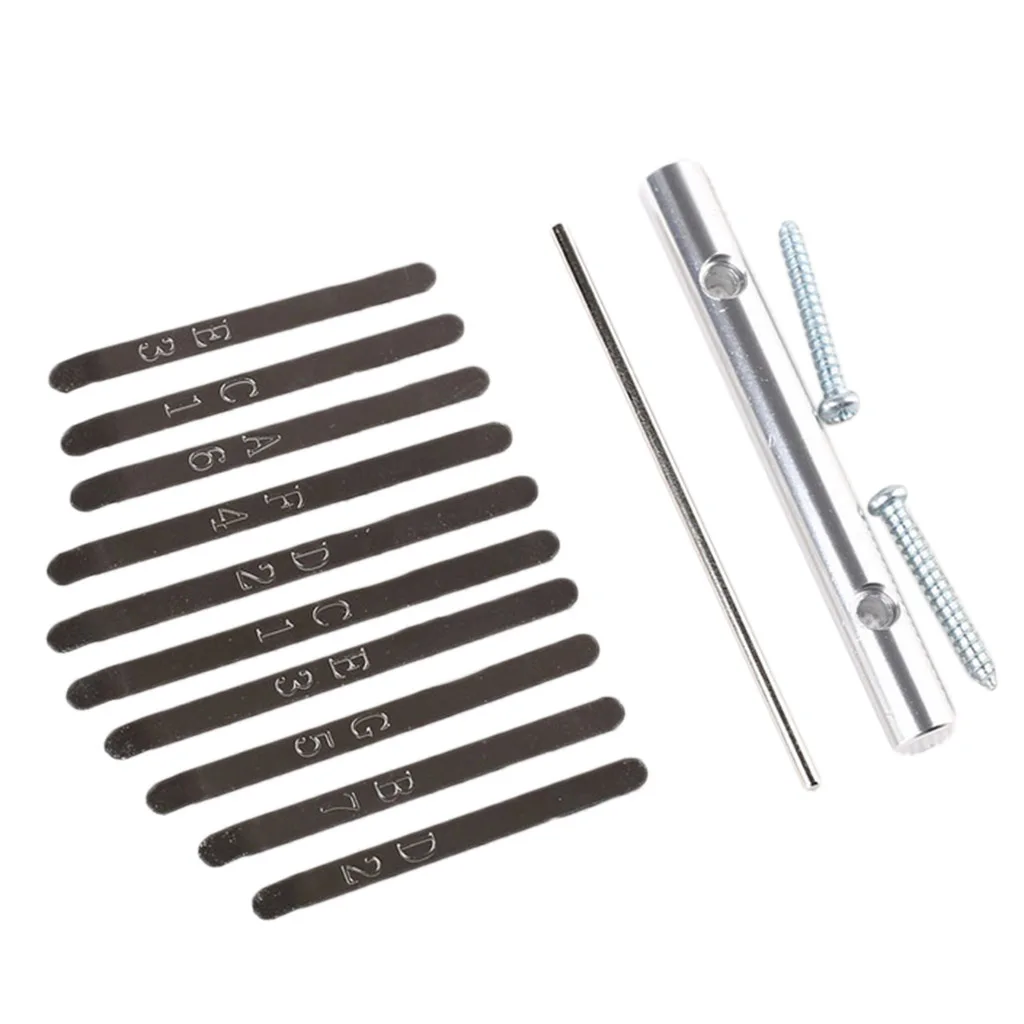 Thumb Piano Bridge Saddle 10 Keys Set Kit for Kalimba DIY Replacement Parts Percussion Instruments
Thumb Piano Bridge Saddle 10 Keys Set Kit for Kalimba DIY Replacement Parts Percussion Instruments
