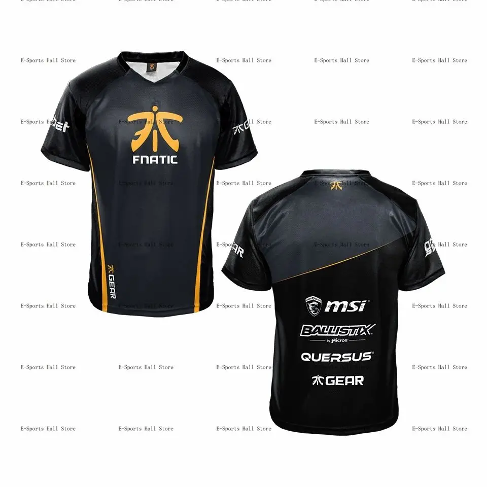 New Fnatic Gaming Player Jersey LOL DOTA CSGO Competition Short Sleeve FNC Team Uniform T-shirt European Division UniformT-shirt
New Fnatic Gaming Player Jersey LOL DOTA CSGO Competition Short Sleeve FNC Team Uniform T-shirt European Division UniformT-shirt