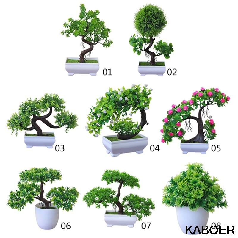 Artificial Plants Potted Bonsai Green Small Tree Plants Fake Flowers Potted Table Ornaments For Home Garden Party Hotel Decor
Artificial Plants Potted Bonsai Green Small Tree Plants Fake Flowers Potted Table Ornaments For Home Garden Party Hotel Decor