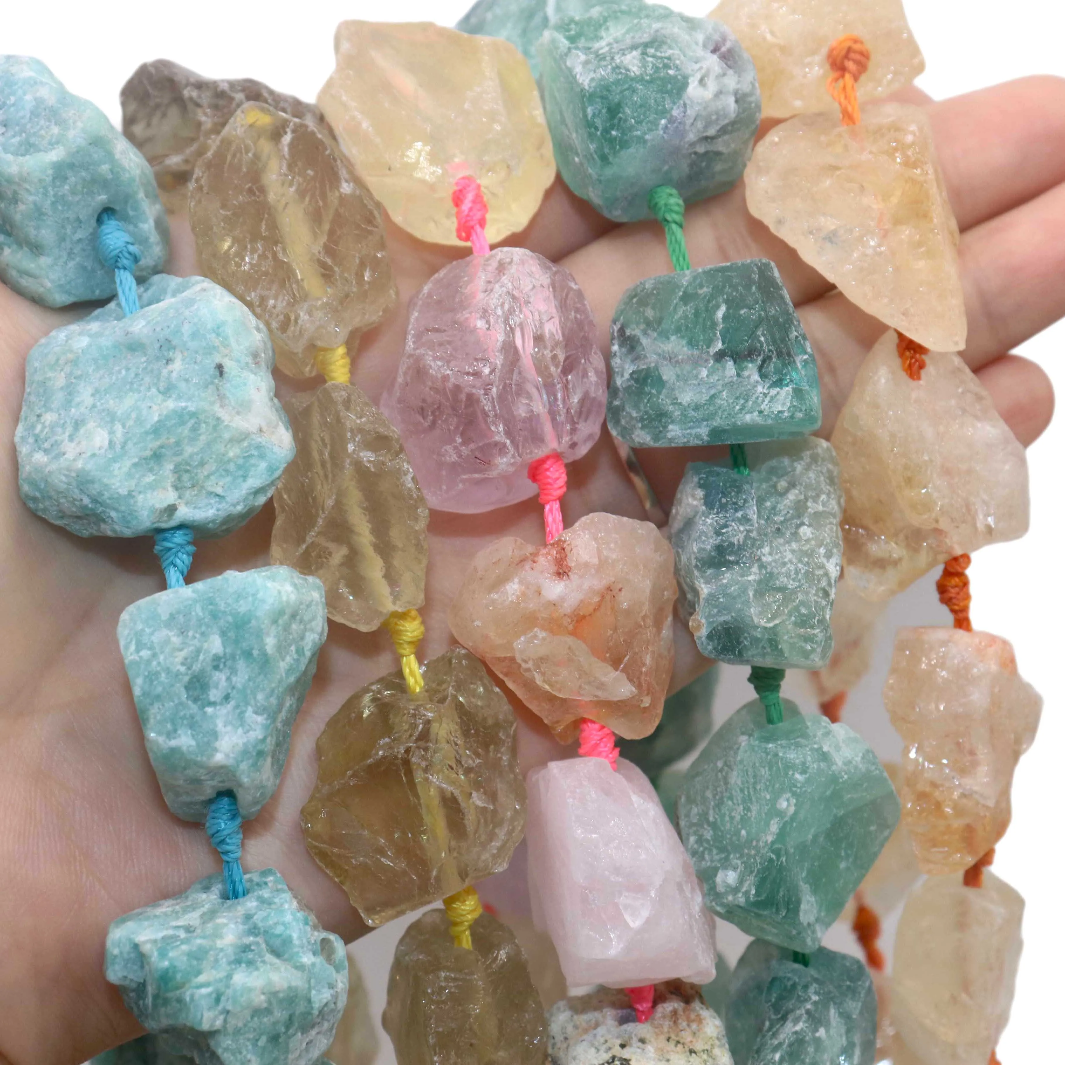 20-30MM Natural Irregular Freeform Raw Stone Amazonite Amethysts Rose Quartzs Crystal Minerals Beads DIY Necklace Jewelry Making
20-30MM Natural Irregular Freeform Raw Stone Amazonite Amethysts Rose Quartzs Crystal Minerals Beads DIY Necklace Jewelry Making