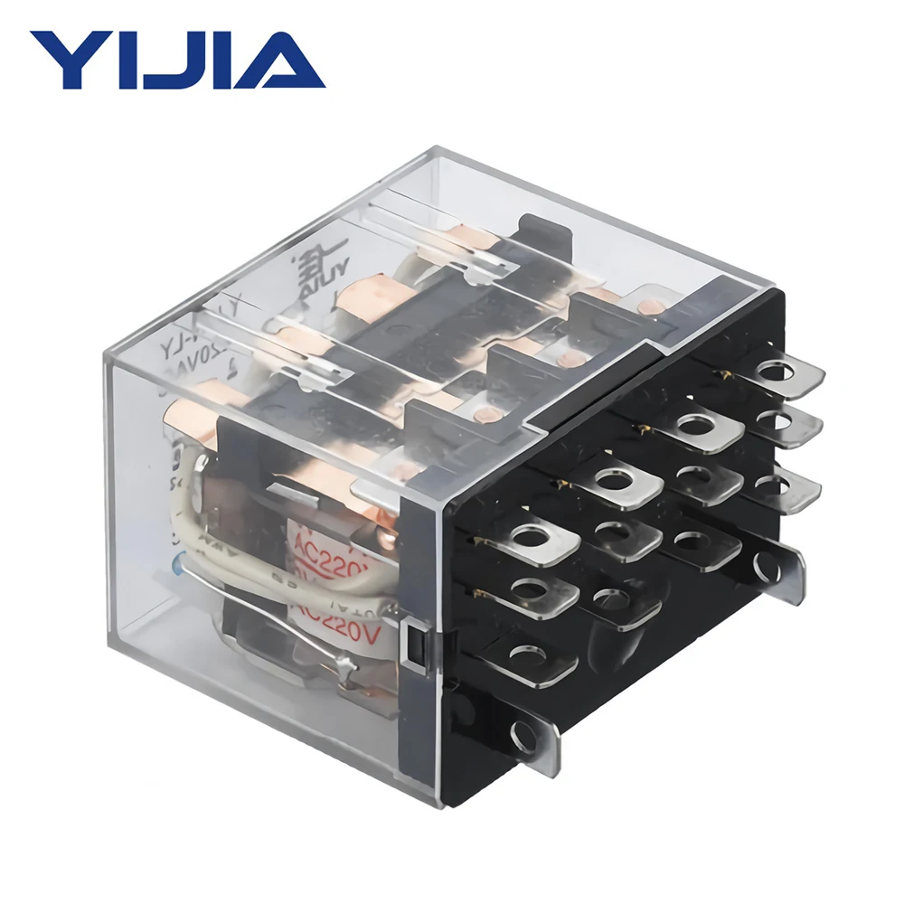 Реле мощности 110 В постоянного тока, 4 группы, 14 контактов, 10 А, катушка электромагнитного излучения
Реле мощности 110 В постоянного тока, 4 группы, 14 контактов, 10 А, катушка электромагнитного излучения