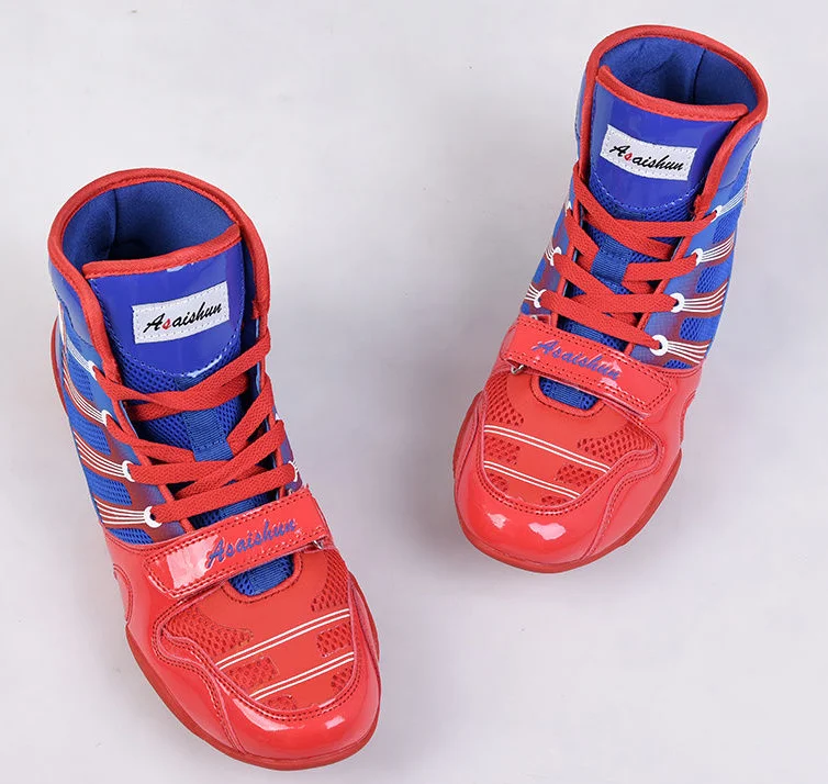 2021 Classic Brand Mens Wrestling Shoes Anti-Slippery Boxing Shoes for Man Medium Women's High-top Fighting Wrestling Boots
2021 Classic Brand Mens Wrestling Shoes Anti-Slippery Boxing Shoes for Man Medium Women's High-top Fighting Wrestling Boots