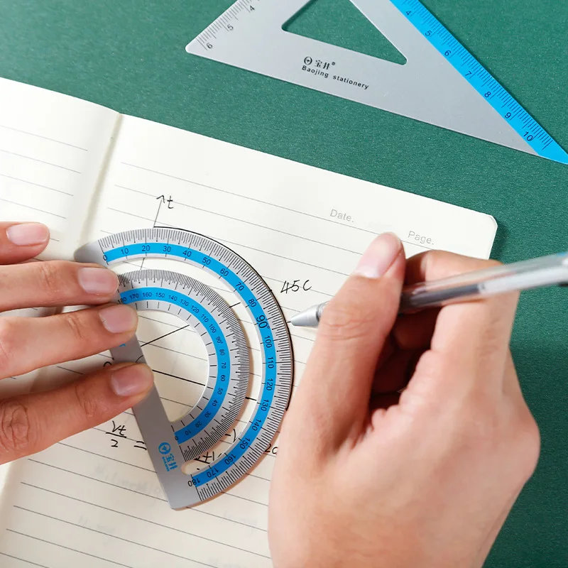 4/8pcs Aluminum Alloy Ruler Drawing Measurement Geometry TriangleRuler Straightedge Protractor A Variety of Rulers
4/8pcs Aluminum Alloy Ruler Drawing Measurement Geometry TriangleRuler Straightedge Protractor A Variety of Rulers