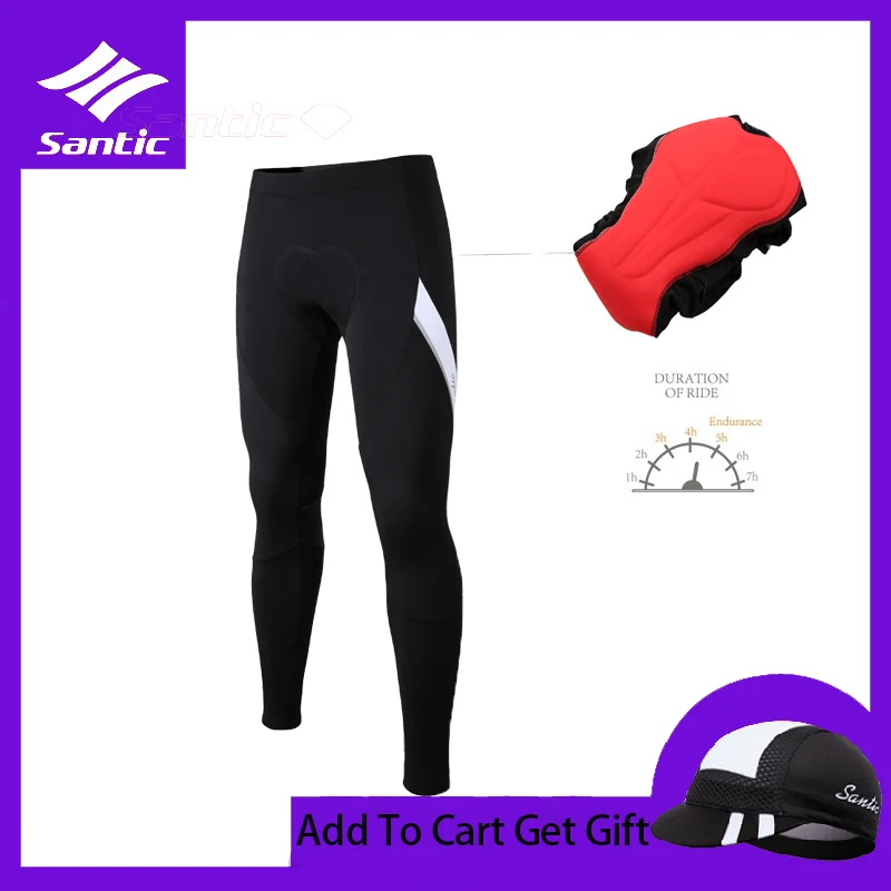 Santic Men Cycling MTB Pants Fleece Padded Pants Winter 4D Cushion Pad Reflective Thermal Pants Keep Warm winter bike WM7C04097
Santic Men Cycling MTB Pants Fleece Padded Pants Winter 4D Cushion Pad Reflective Thermal Pants Keep Warm winter bike WM7C04097