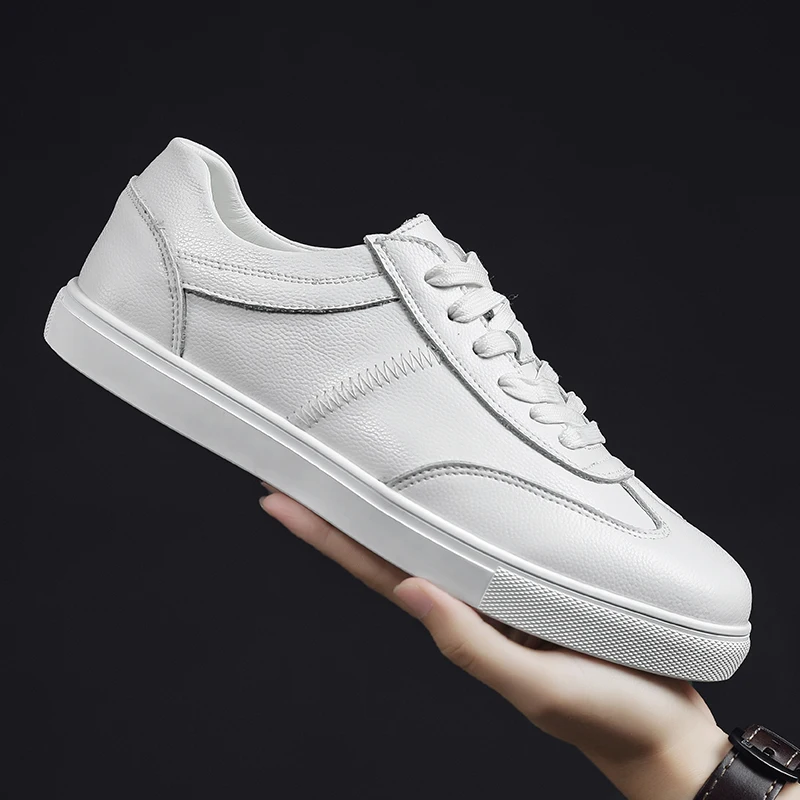 Leather Men Casual Shoes Luxury Brand Men Sneakers Simple Men Classic White Shoes
Leather Men Casual Shoes Luxury Brand Men Sneakers Simple Men Classic White Shoes