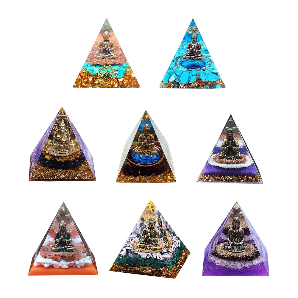 6cm Natural Stone Orgonite Pyramid Crystals Orgone Energy Generator Healing Reiki Chakra Meditation Ornaments Crafts Decoration
6cm Natural Stone Orgonite Pyramid Crystals Orgone Energy Generator Healing Reiki Chakra Meditation Ornaments Crafts Decoration