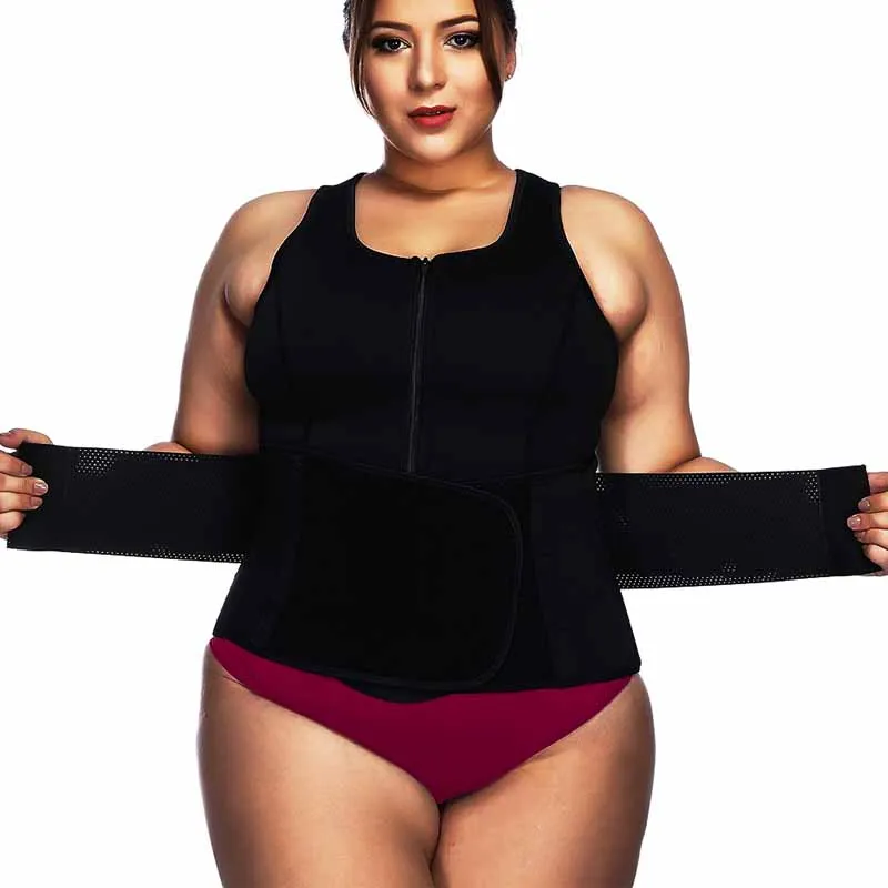 Thermal Neoprene Sauna Vest Body Shaper Slimming Waist Trainer Body Shaper Big Lady Zipper Sports Top Shapewear Slim Belt Corset
Thermal Neoprene Sauna Vest Body Shaper Slimming Waist Trainer Body Shaper Big Lady Zipper Sports Top Shapewear Slim Belt Corset