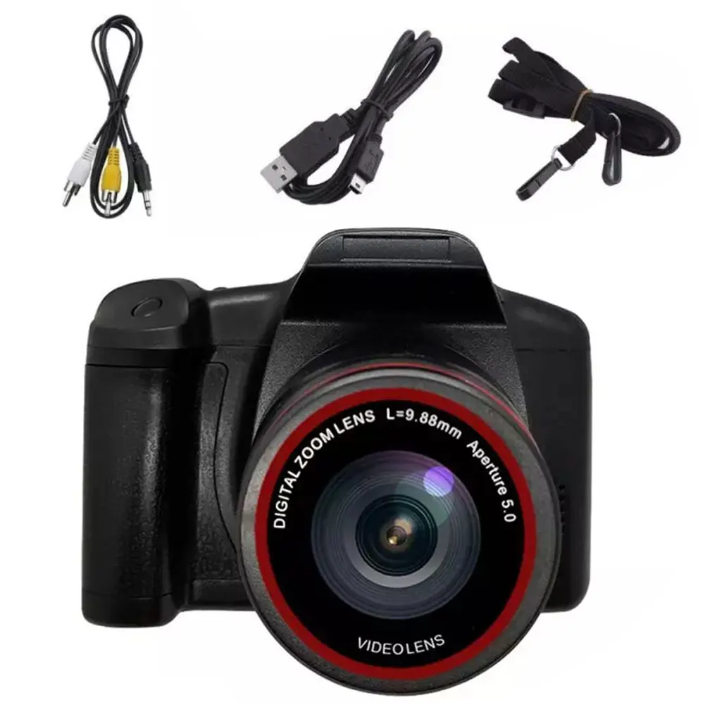 Cameras HD 1080P Digital Video Camera Camcorder Professional 16X Digital Zoom Recording Camera Anti-Shake Camcorder Handheld
Cameras HD 1080P Digital Video Camera Camcorder Professional 16X Digital Zoom Recording Camera Anti-Shake Camcorder Handheld