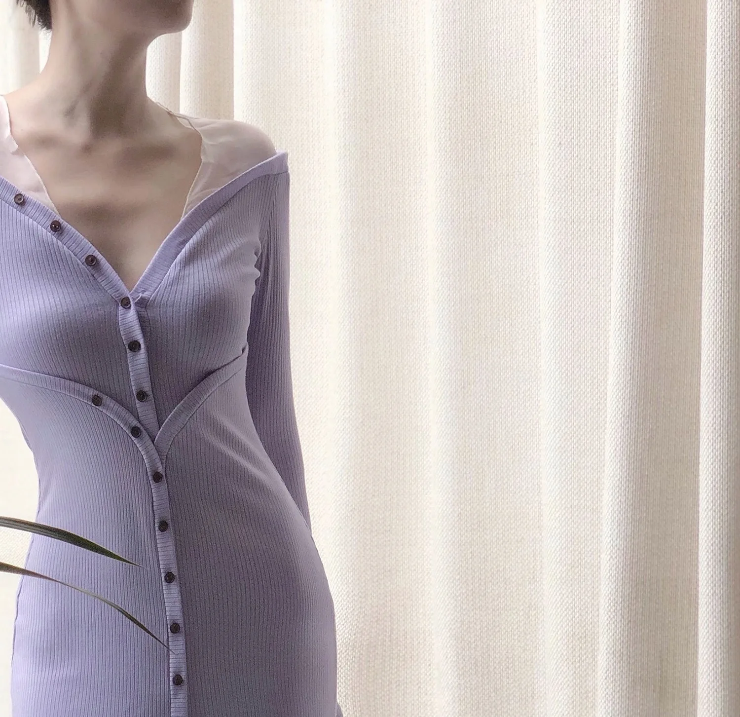 Slim Sexy Women Knitting Mesh Patchwork Long Sleeve Party Dress Luxury Button Strench Dresses 
Slim Sexy Women Knitting Mesh Patchwork Long Sleeve Party Dress Luxury Button Strench Dresses