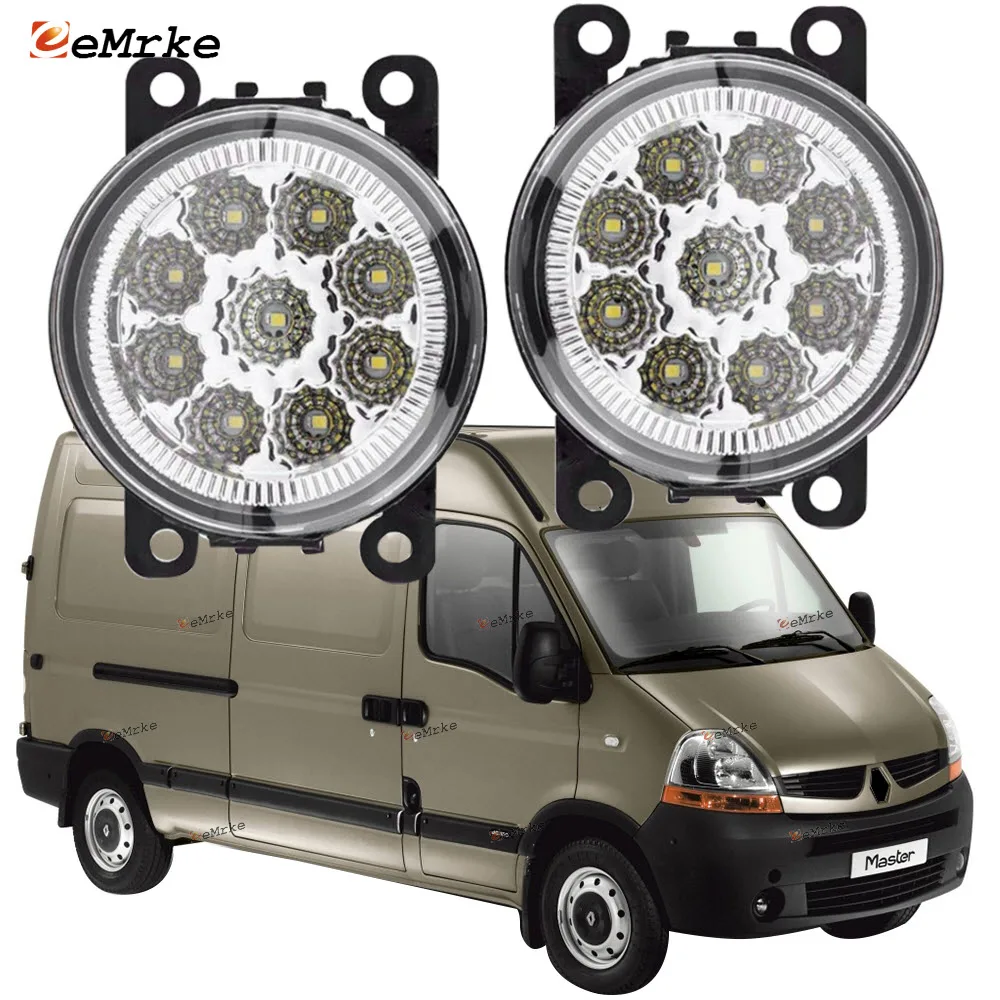 EEMRKE 2 шт. автостайлинг для Renault Master II FL 10/2006 2007 2008 2009 2010 9 шт. светодиодные противотуманные фары H11 12 В противотуманная фара
EEMRKE 2 шт. автостайлинг для Renault Master II FL 10/2006 2007 2008 2009 2010 9 шт. светодиодные противотуманные фары H11 12 В противотуманная фара