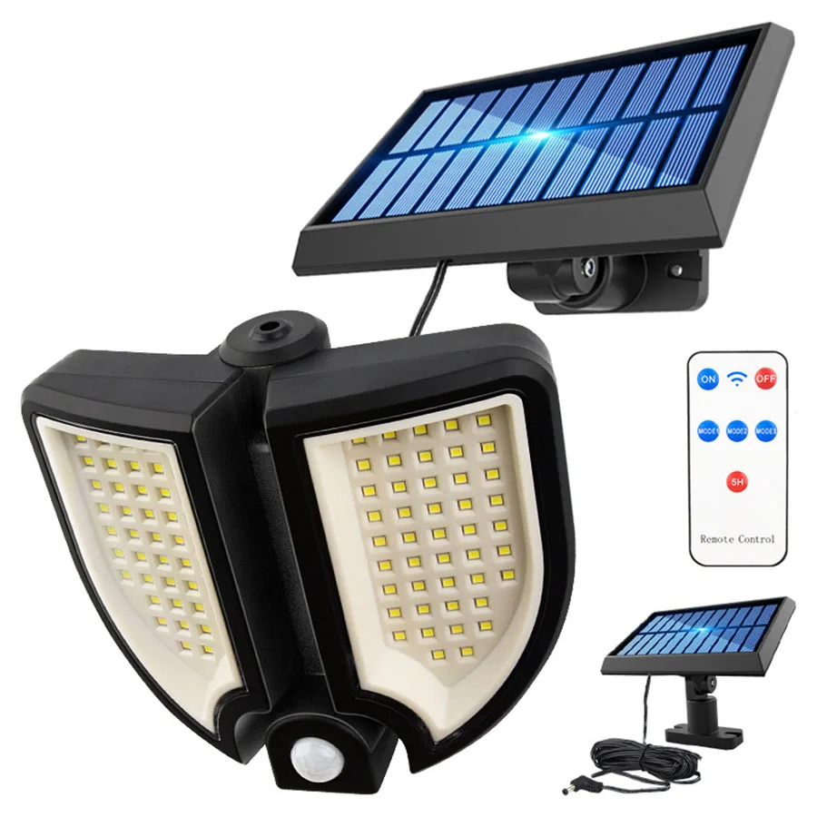 90LED Solar Light Outdoor 3 Modes Solar Street Light Wall Lamp PIR Motion Sensor Solar Security Light Yard Path Emergency Light
90LED Solar Light Outdoor 3 Modes Solar Street Light Wall Lamp PIR Motion Sensor Solar Security Light Yard Path Emergency Light