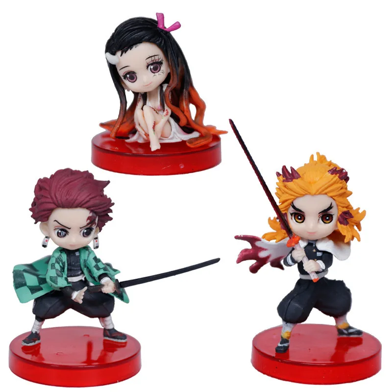 Aниме Kimetsu no Yaiba 3 шт./компл. фигурка демон убийца Kamado Tanjirou Kamado Nezuko Agatsuma Zenitsu фигурка модель игрушки кукла подарок
Aниме Kimetsu no Yaiba 3 шт./компл. фигурка демон убийца Kamado Tanjirou Kamado Nezuko Agatsuma Zenitsu фигурка модель игрушки кукла подарок