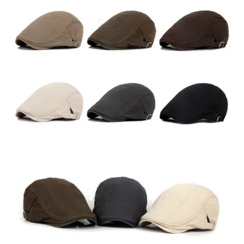 New Men's Hat Berets Cap Golf Driving Sun Flat Cap Fashion Cotton Berets Caps for Men Casual Peaked Hat Visors Casquette Hats
New Men's Hat Berets Cap Golf Driving Sun Flat Cap Fashion Cotton Berets Caps for Men Casual Peaked Hat Visors Casquette Hats