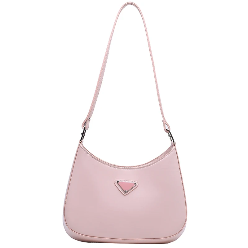 Simple Style Solid Color PU Leather Shoulder Underarm Bag for Women 2021 Summer Handbags and Purses Female Travel Tote 
Simple Style Solid Color PU Leather Shoulder Underarm Bag for Women 2021 Summer Handbags and Purses Female Travel Tote