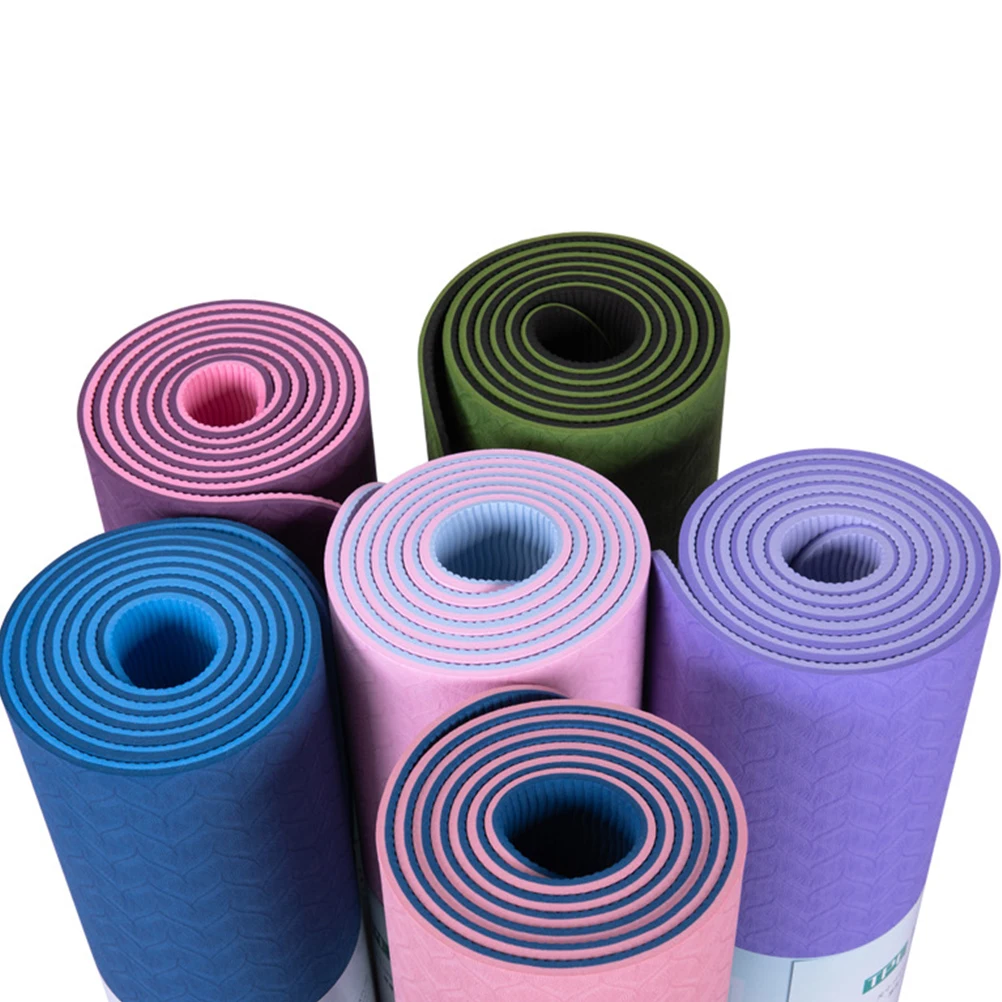 1830x610x6mm Portable Dual Layers Yoga Mat Anti-Slip Sports Fitness Yoga Gymnastics Mats Exercise Sport Yoga Pilates Mat Hot
1830x610x6mm Portable Dual Layers Yoga Mat Anti-Slip Sports Fitness Yoga Gymnastics Mats Exercise Sport Yoga Pilates Mat Hot