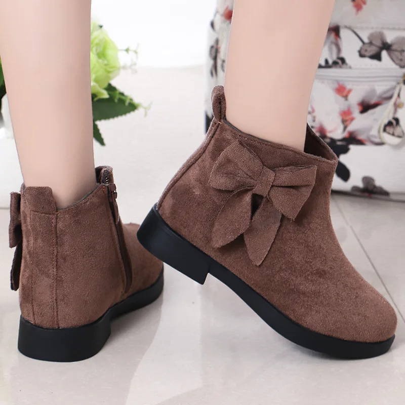 JGSHOWKITO Autumn Winter Girls Boots Fashion Rubber Boots For Kids Children's Ankle Boots Princess Sweet Warm Shoes Big Bow-knot
JGSHOWKITO Autumn Winter Girls Boots Fashion Rubber Boots For Kids Children's Ankle Boots Princess Sweet Warm Shoes Big Bow-knot